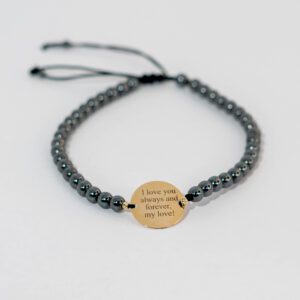 Bratara cu banut unisex